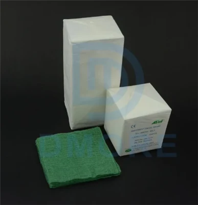 ガーゼ綿棒/ガーゼスポンジ/ガーゼ湿布、滅菌または非滅菌、綿 100%、X 線検出可能